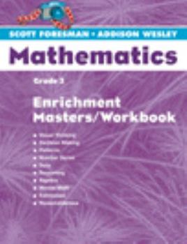 Paperback Scott Foresman Math 2004 Enrichment Masters/Workbook Grade 3 Book