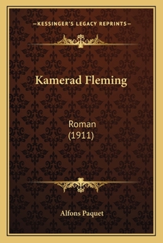 Paperback Kamerad Fleming: Roman (1911) [German] Book