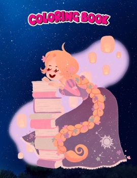 Coloring Book: Princess Book Club, Children Coloring Book, 100 Pages to Color