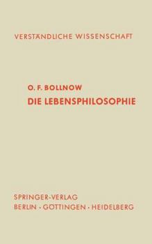 Paperback Die Lebensphilosophie [German] Book