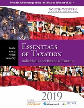 Hardcover South-Western Federal Taxation 2019: Essentials of Taxation: Individuals and Business Entities (with Intuit Proconnect Tax Online 2017 + RIA Checkpoin Book