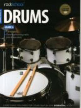 Paperback Rockschool Drums Grade 6 2012-2018 Book