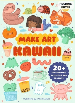 Hardcover Make Art: Kawaii Book