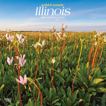 Calendar Illinois Wild & Scenic 2021 Square Book