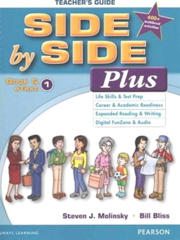 Paperback Side by Side Plus Teacher's Guide 1 with Multilevel Activity & Achievement Test Bk & CD-ROM Book