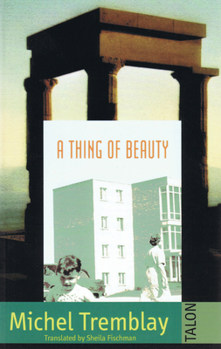 Paperback A Thing of Beauty Book