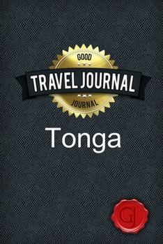 Paperback Travel Journal Tonga Book