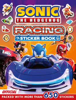 Paperback Sonic the Hedgehog Racing Sticker Book