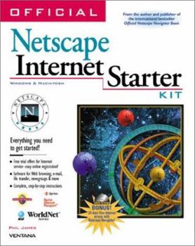 Paperback Official Netscape Internet Starter Kit: Everything You Need to Get Started Book