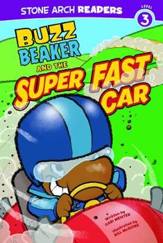 Paperback Buzz Beaker and the Super Fast Car Book