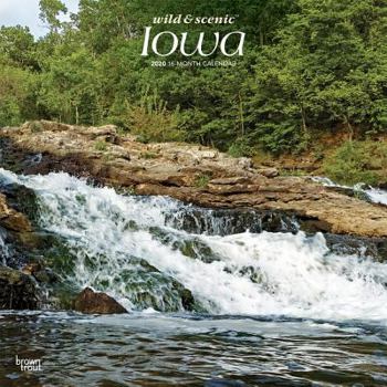 Calendar Iowa Wild & Scenic 2020 Square Book