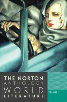 Paperback The Norton Anthology of World Literature, Volume F Book