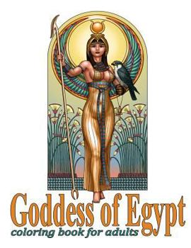 Paperback Goddess of Egypt: Coloring Book for Adults Book