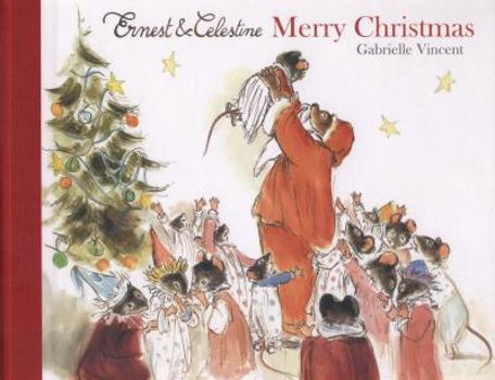 Hardcover Merry Christmas (Ernest & Celestine) Book