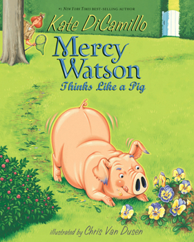 Library Binding Mercy Watson Thinks Like a Pig Book