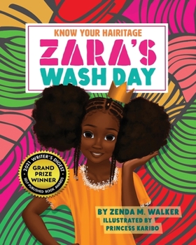 Paperback Zara's Wash Day Book