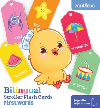 Board book Canticos Bilingual Stroller Flash Cards: First Words Book