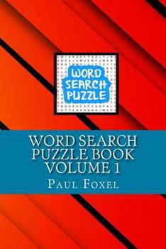 Paperback Word Search Puzzle Book Volume 1 Book