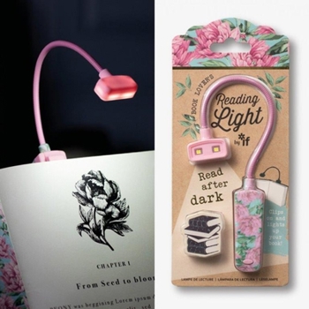 Misc. Book Lover's Reading Light - Floral [With Battery] Book