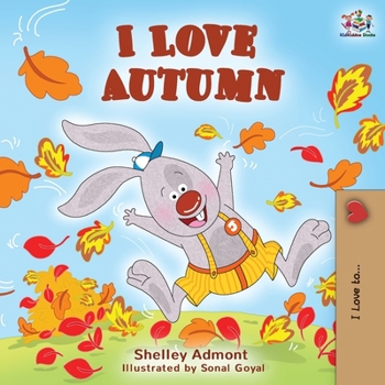 Paperback I Love Autumn: Fall children's book