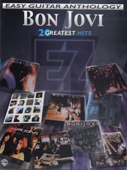 Paperback Bon Jovi -- Easy Guitar Anthology: 20 Greatest Hits Book