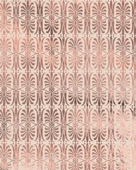 Paperback Rose Gold and Ivory Composition Notebook - Large Ruled Notebook - 8x10 Lined Notebook (Softcover Journal / Notebook / Diary) Book