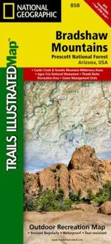 Map Bradshaw Mountains Map [Prescott National Forest] Book