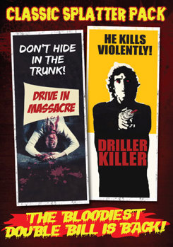 DVD Drive-In Massacre / Driller Killer Book