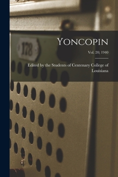 Paperback Yoncopin; vol. 20; 1940 Book