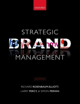 Paperback Strategic Brand Management Book