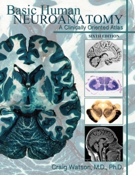 Paperback Basic Human Neuroanatomy: A Clinically Oriented Atlas Book
