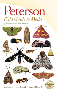 Paperback Peterson Field Guide to Moths of Southeastern North America Book