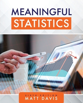 Paperback Meaningful Statistics Book
