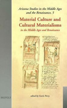 Hardcover Material Culture and Cultural Materialisms Book