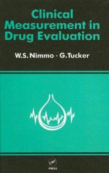 Hardcover Clinical Measurement in Drug Evaluation Book