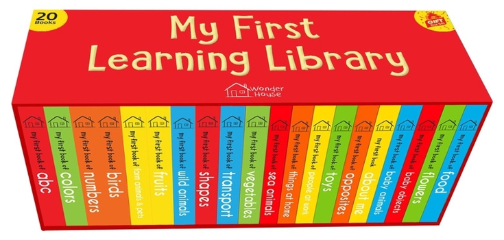 Board book My First Complete Learning Library: Boxset of 20 Board Books Gift Set for Kids (Horizontal Design) Book