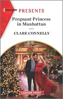 Mass Market Paperback Pregnant Princess in Manhattan [Large Print] Book