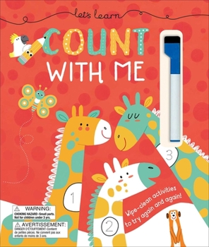 Hardcover Let's Learn: Count with Me Book