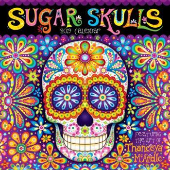 Calendar Sugar Skulls 2019 Wall Calendar Book