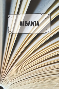 Albania: Ruled Travel Diary Notebook or Journey  Journal - Lined Trip Pocketbook for Men and Women with Lines