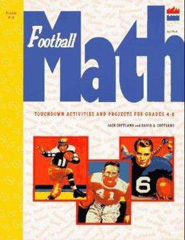 Paperback Football Math: Touchdown Activities and Projects for Grades 4-8 Book