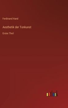 Hardcover Aesthetik der Tonkunst: Erster Theil [German] Book