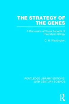 Hardcover The Strategy of the Genes Book