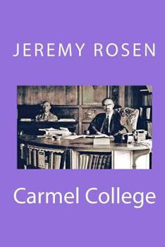 Paperback Carmel College Book