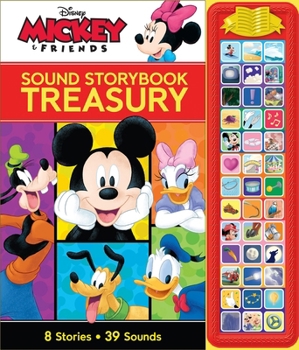Hardcover Disney Mickey & Friends: Sound Storybook Treasury [With Battery] Book