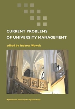 Hardcover Current Problems of University Management Book