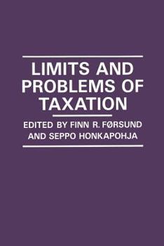 Paperback Limits and Problems of Taxation Book