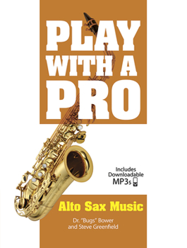 Paperback Play with a Pro Alto Sax Music Book