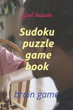 Paperback Sudoku, puzzle, game book: brain game Book