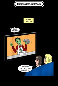 Composition Notebook: Zombie TV Shows  Journal/Notebook Blank Lined Ruled 6x9 100 Pages
